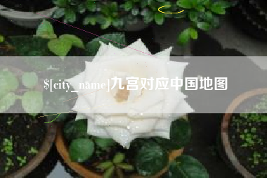 沙河九宫对应中国地图