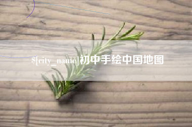 沙河初中手绘中国地图