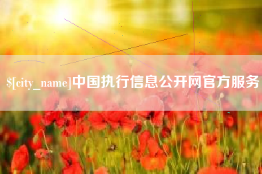 沙河中国执行信息公开网官方服务