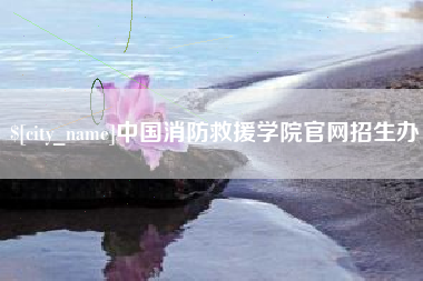 沙河中国消防救援学院官网招生办