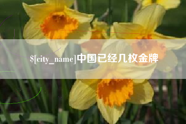 沙河中国已经几枚金牌