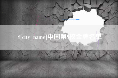 沙河中国第9枚金牌名单