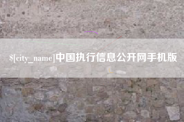 沙河中国执行信息公开网手机版