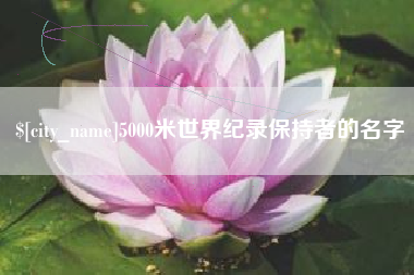沙河5000米世界纪录保持者的名字