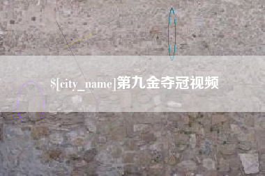 沙河第九金夺冠视频