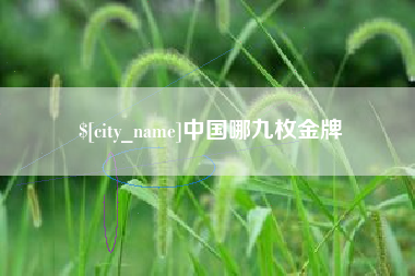 沙河中国哪九枚金牌